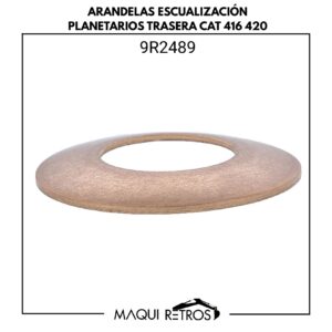 9R2489 Arandela Escualización Planetarios Trasera CAT 416 420