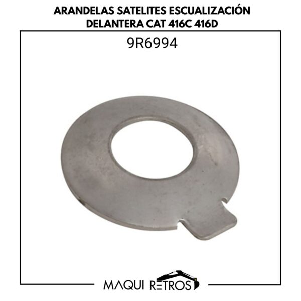 9R6994 arandela satélite escualización delantera-caterpillar-416C 416D 9R6994 Arandela Satélite Escualización Delantera CAT 416C 416D