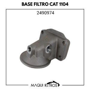 2490974 base filtro-cat 1104.jpg 2490974 Base Filtro CAT 1104 Serie E y F
