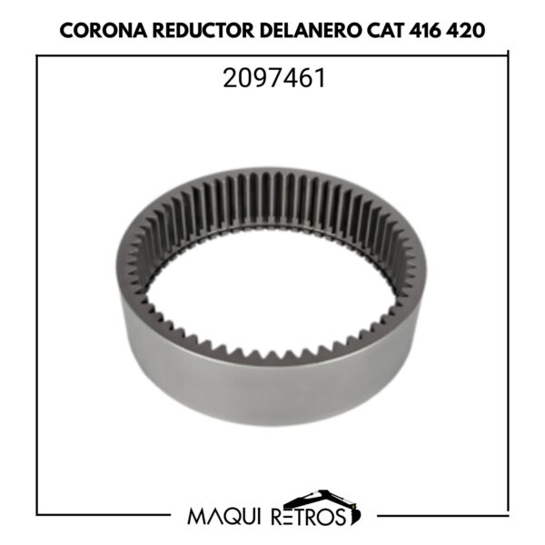 corona reductor delantero-2097461-cat 416 420.jpg 2097461 Corona Reductor Delantero CAT 416 420