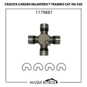 cruceta cardán delantero y trasero-1179887-cat 416 420.jpg 1179887 Cruceta Cardán Delantero y Trasero CAT 416 420