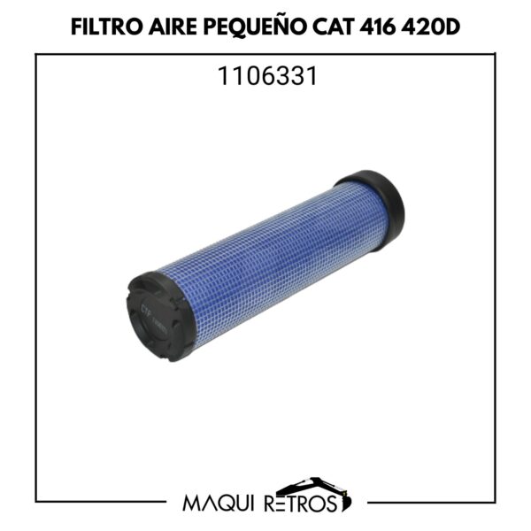 filtro aire pequeño-1106331-cat 416 420.jpg 1106331 Filtro Aire Pequeño CAT 416 420