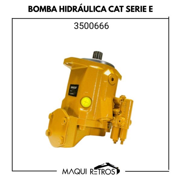 bomba hidráulica-3500666-cat serie E.jpg 3500666 Bomba Hidráulica CAT Serie E