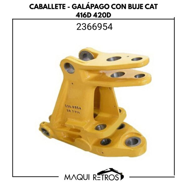 caballete con buje-2366954-cat 416D 420D.jpg 2366954 Caballete Con Buje CAT 416D 420D