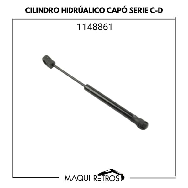 1148861 Cilindro Hidráulico Capó CAT Serie C y D