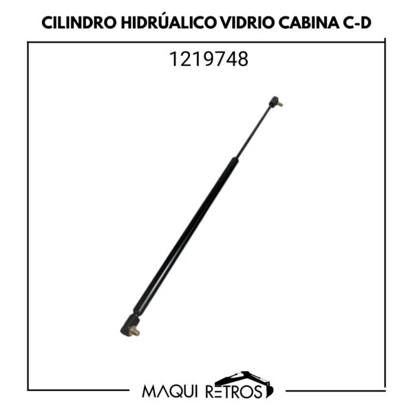 cilindro hidráulico vidrio cabina-1219748- serie C,D.jpg 1219748 Cilindro Hidráulico Vidrio Cabina CAT Serie C y D