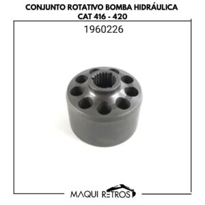 conjunto rotativo bomba hidráulica-1960226-cat 416 420.jpg 1960226 Conjunto Rotativo Bomba Hidráulica CAT 416 420