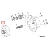 L110235 Corona Reductor Delantero John Deere 310E 310G