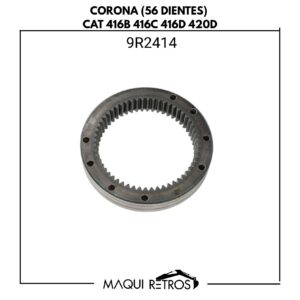 9R2414 Corona (56 dientes) CAT 416B 416C 416D 420D