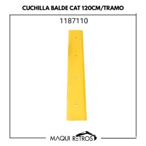 cuchilla balde 120cm-tramo-1187110-caterpillar.jpg 1187110 Cuchilla Balde 120cm CAT