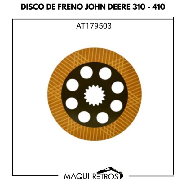 AT179503 Disco De Freno John Deere 310 410