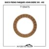 T159475 Disco Freno Parqueo John Deere 310 410