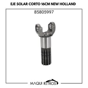 85805997 Eje Solar Corto 16cm New Holland