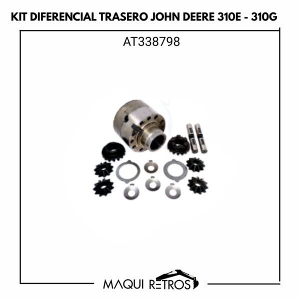 AT338798 Kit Diferencial Trasero John Deere 310E 310G