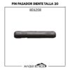 pin pasado diente talla 20-8E6208.jpg 8E6208 Pin Pasado Diente Talla 20 CAT