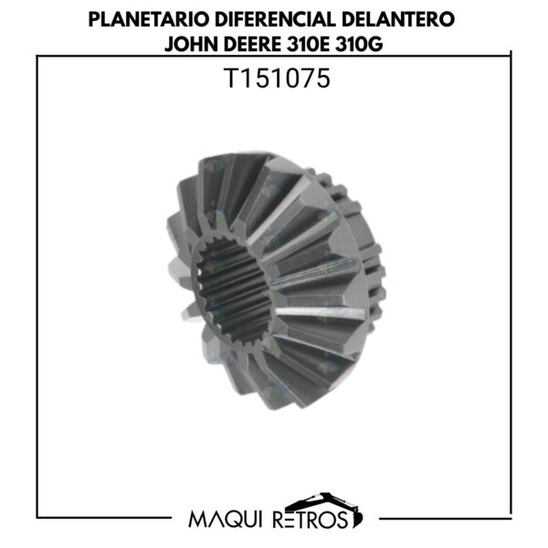 T151075 Planetario Diferencial Delantero John Deere 310E 310G