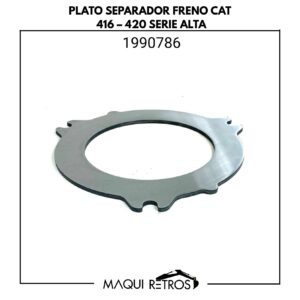 plato separador freno-1990786-cat 416 420 serie alta.jpg 1990786 Plato Separador Freno CAT Serie Alta
