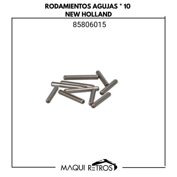 85806015 Rodamiento Agujas x 10 New Holland