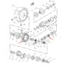 9R9444 Speed y Corona 11*43 CAT 416B 426B 428B