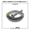 4790974 Speed y Corona 13*37 CAT serie alta E y F