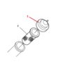 tapa combustible-7X2644-caterpillar-416 420.jpg(2) 7X2644 Tapa Combustible CAT 416 420