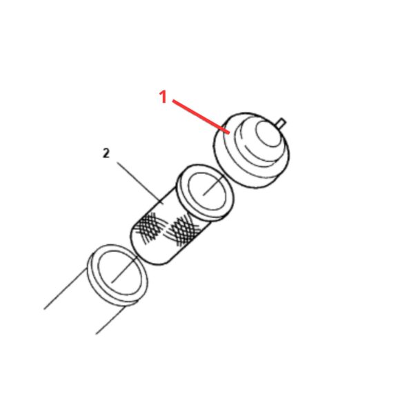 tapa combustible-7X2644-caterpillar-416 420.jpg(2) 7X2644 Tapa Combustible CAT 416 420