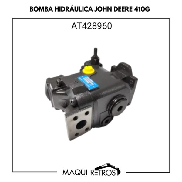 BOMBA HIDRÁULICA-AT428960-JHON DEERE 410G.jpg AT428960 Bomba Hidráulica Jhon Deere 410G