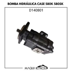 D140801 Bomba Hidráulica Case 580K 580SK