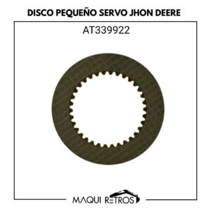 DISCO PEQUEÑO SERVO-AT339922-JHON DEERE.jpg AT339922 Disco Pequeño Servo Jhon Deere 310J 410J