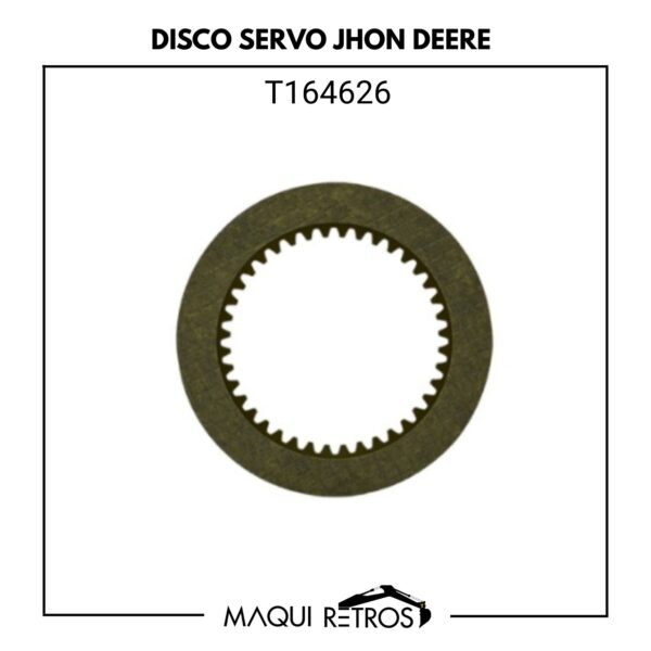 DISCO SERVO-T164626-JHON DEERE.jpg T164626 Disco Servo Jhon Deere 310J 410J