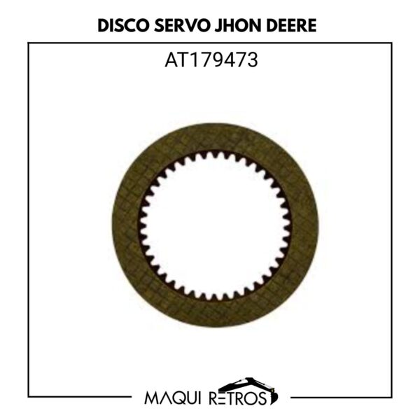 Disco servo-AT179473-JHON DEERE.jpg AT179473 Disco Servo Jhon Deere 310G 410G