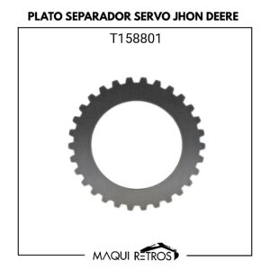PLATO SEPARADOR SERVO-T158801-JHON DEERE.jpg T158801 Plato Separador Servo Jhon Deere 310J 410J