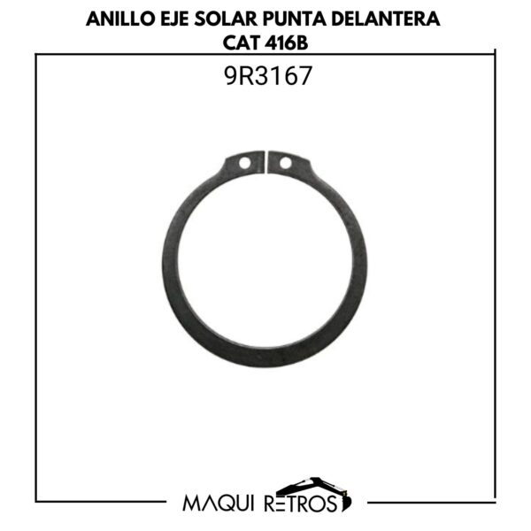 anillo eje solar punta delantera-9R3167-cat 416B.jpg 9R3167 Anillo Eje Solar Punta Delantera CAT 416B