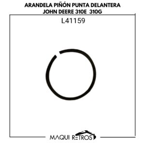 L41159 Arandela Piñón Punta Delantera John Deere 310E 310G