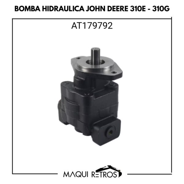 bomba hidráulica-AT179792-john deere 310E 310G.jpg AT179792 Bomba Hidráulica John Deere 310E 310G
