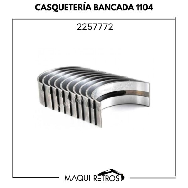2257772 Casquetería Bancada 1104 CAT 416D 420