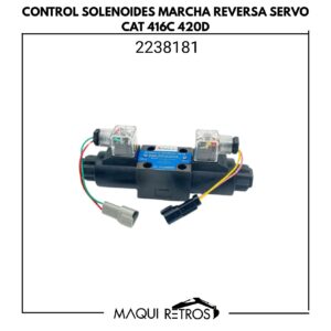 control solenoide marcha reserva servo-223818-cat 416C 420D.jpg 2238181 Control Solenoide Marcha Reserva Servo CAT 416C 420D
