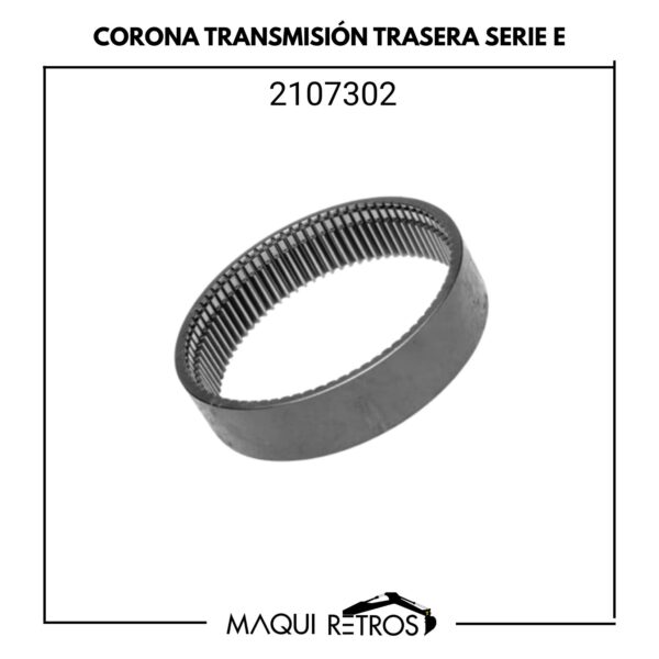 corona transmisión trasera-2107302-cat serie E.jpg 2107302 Corona Transmisión Trasera CAT Serie E