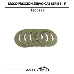 disco fricción servo-4505385-cat serie E,F.jpg 4505385 Disco Fricción Servo CAT Serie E,F.