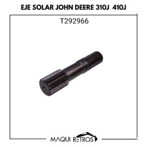 T292966 Eje Solar John Deere 310J 410J