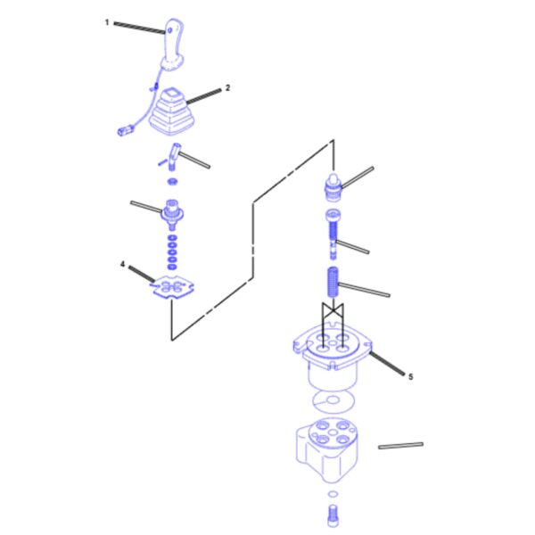 1855915 Joystick CAT 420D