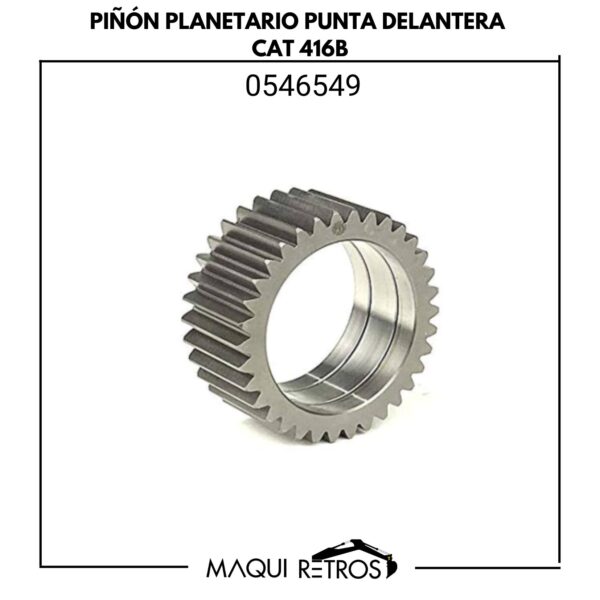 0546549 Piñón Delantero Punta Delantera CAT 416B