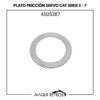 4505387 Plato Fricción Servo CAT Serie E y F