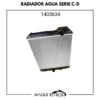 radiador agua-1403634-cat serie C, D.jpg 1403634 Radiador Agua CAT Serie C y D