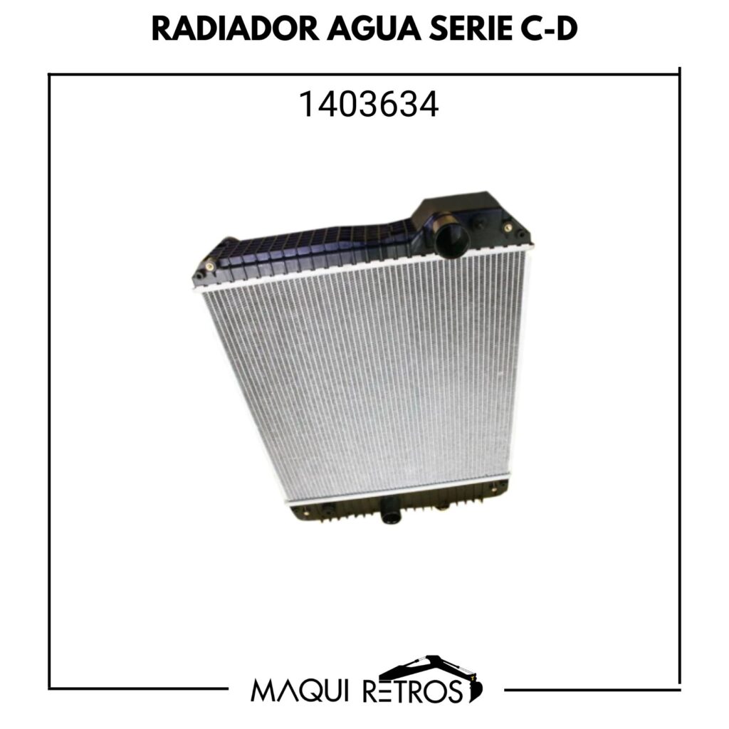 1403634 Radiador Agua CAT Serie C y D - Importadora MaquiRetros