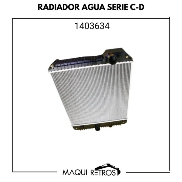 radiador agua-1403634-cat serie C, D.jpg 1403634 Radiador Agua CAT Serie C y D