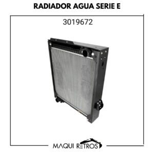 radiador agua-3019672-cat serie E.jpg 3019672 Radiador Agua CAT Serie E