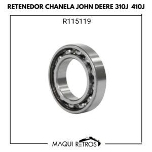 R115119 Retenedor Chanela John Deere 310J 410J