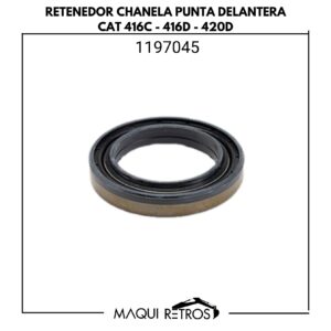 retenedor chanela punta delantera-1197045-cat 416C 416D 420D.jpg 1197045 Retenedor Chanela Punta Delantera CAT 416C 416D 420D