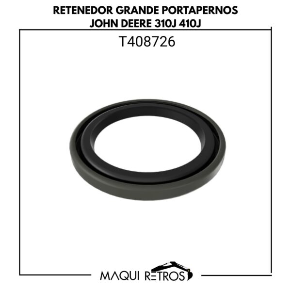T408726 Retenedor Grande Portapernos John Deere 310J 410J